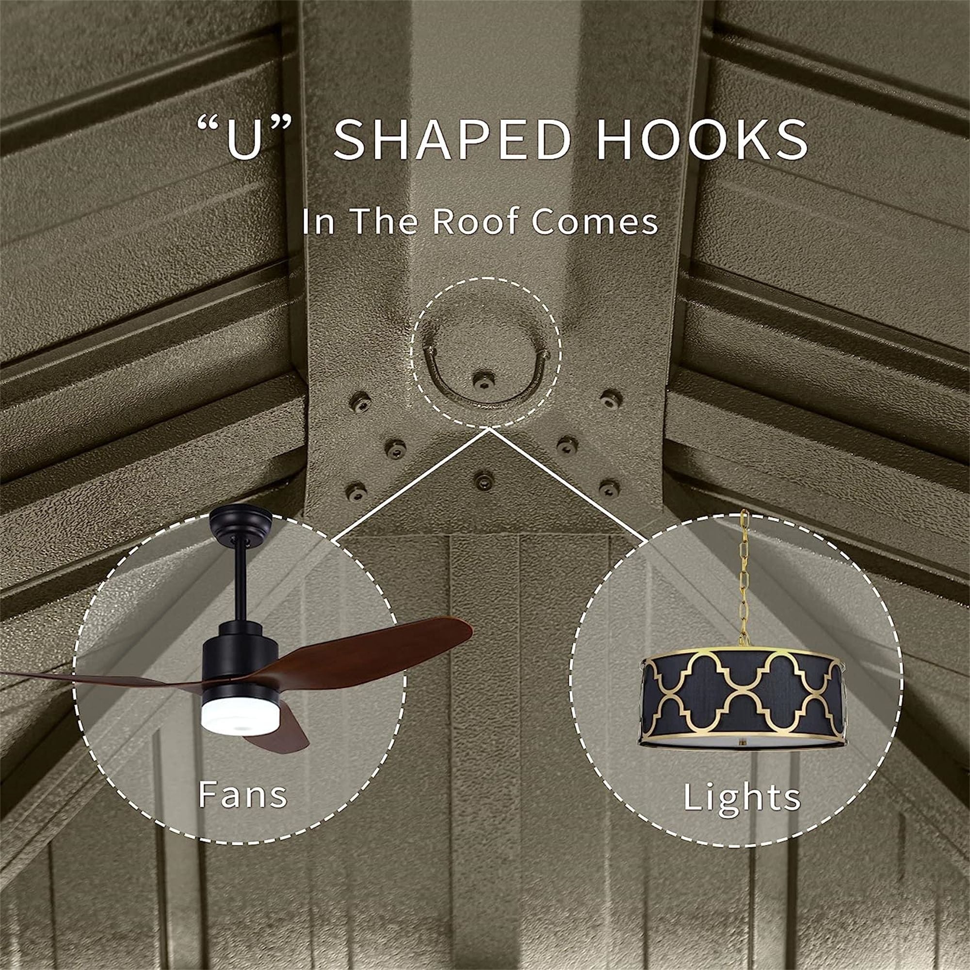 12' x 14' Hardtop Gazebo with Double Roof, Curtains & Netting - Aluminum Frame, Brown - side view